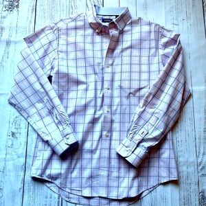 Men’s Izod Plaid Button Down Shirt